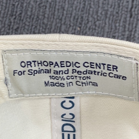 Orthopaedic Center For Spinal and Pediatric Care Baseball Hat Unisex Light Khaki - Picture 13 of 13
